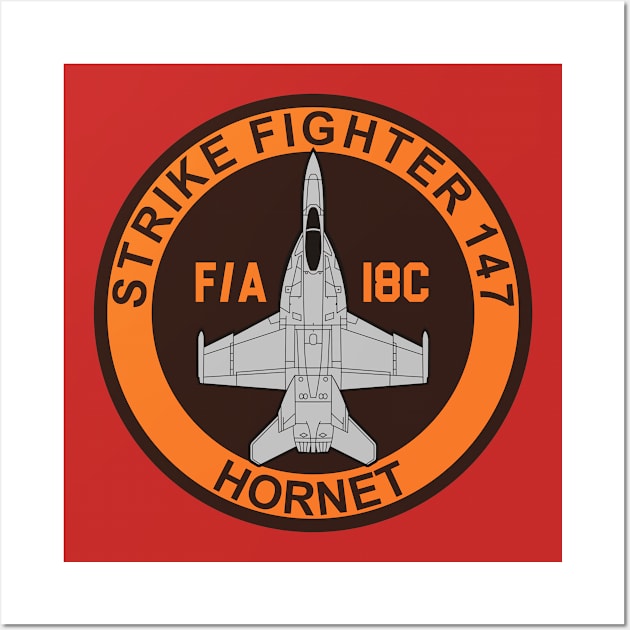 VFA-147 Argonauts - F/A-18 Wall Art by MBK